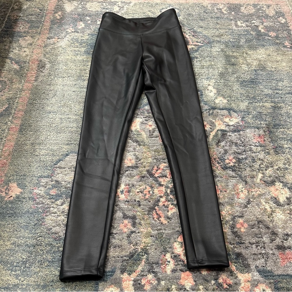 Express Faux Leather Leggings Black, Women’s Size Small